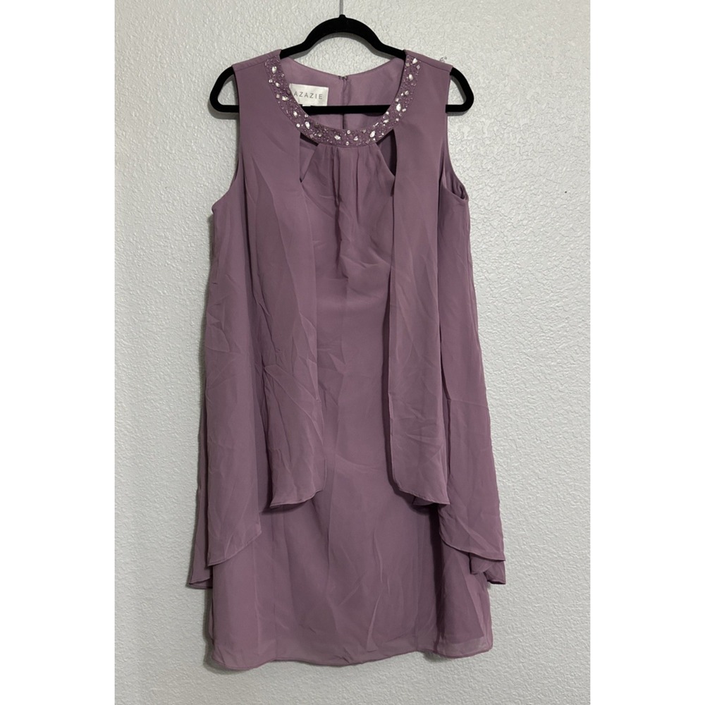 NWT Azazie Wisteria (#β 38) Fabiola Mother of the Bride Dress w/Lining - SZ A20